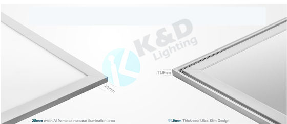 China Bricht freies LED Flachbildschirm-Licht 4800-5760lm des Aufflackern-mit SMD2835 LED ab fournisseur
