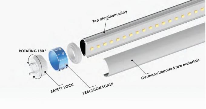 Rohr-Aufflackern-freier Fahrer-elektronische Ballast-Leuchtröhre des 30 Watt-elektronischer Ballast-LED
